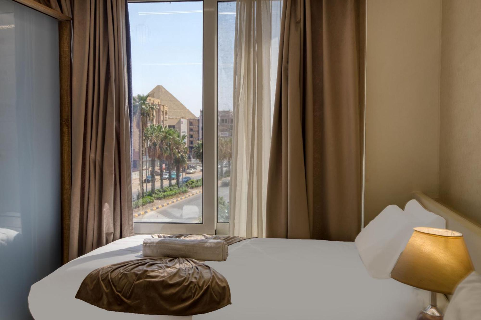 Khattab Pyramids View Hotel Kafrat al Jabal Luaran gambar